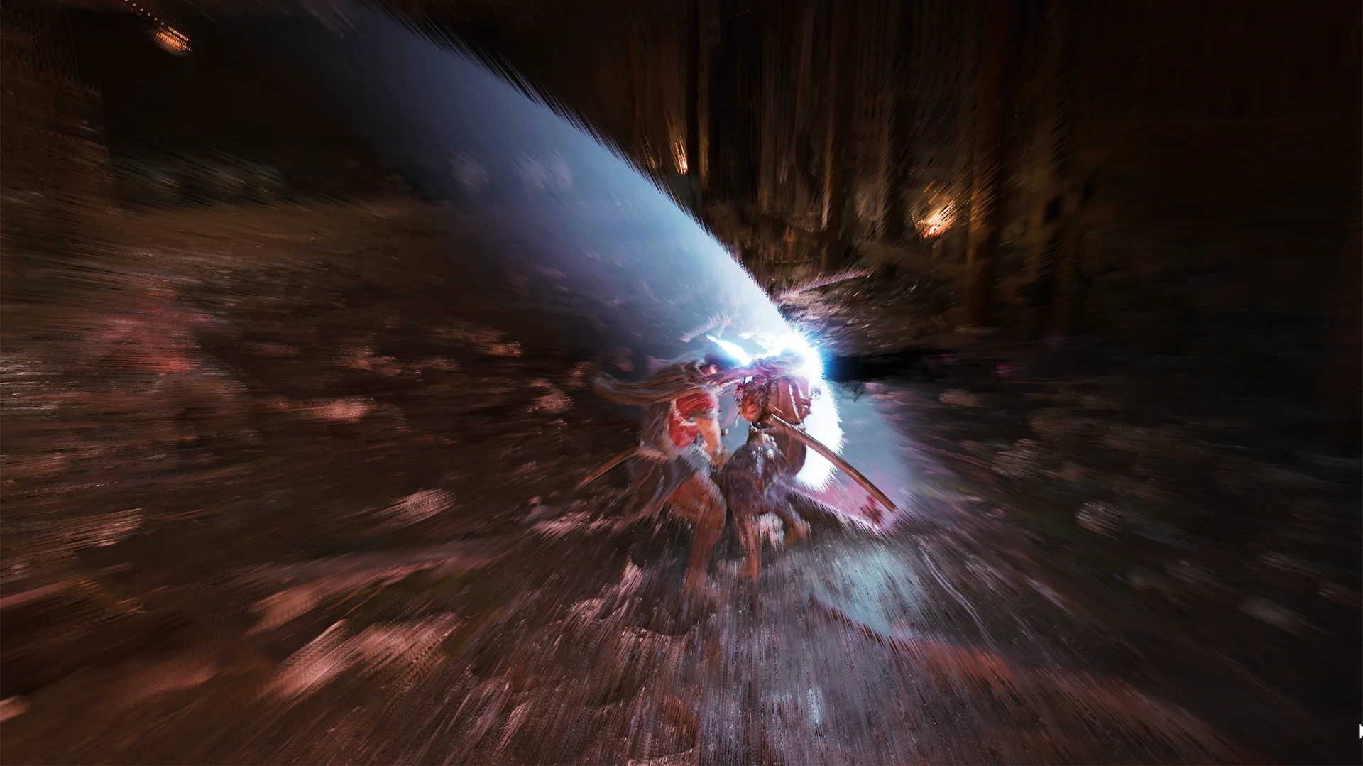 Miyamoto Musashi performing an Issen strike